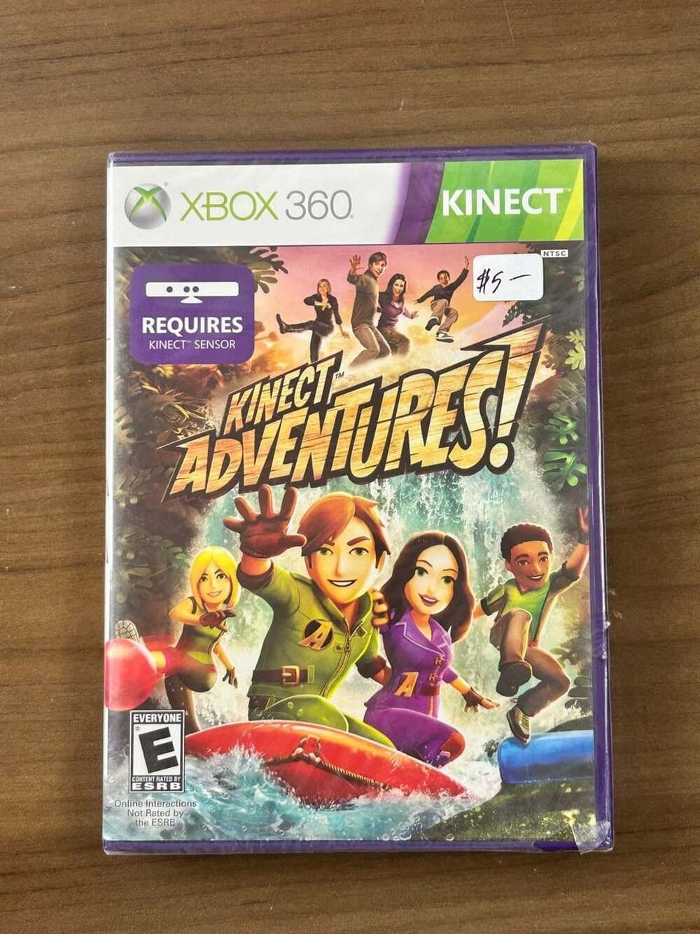 Kinect Adventures! Microsoft Xbox 360 NTSC Game Kinect Sensor Required